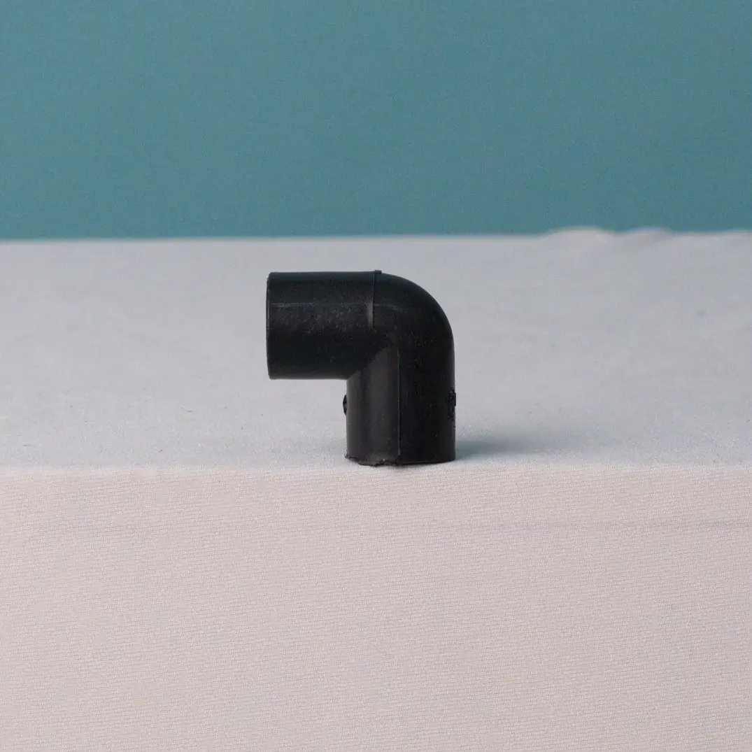 19mm Black Elbow
