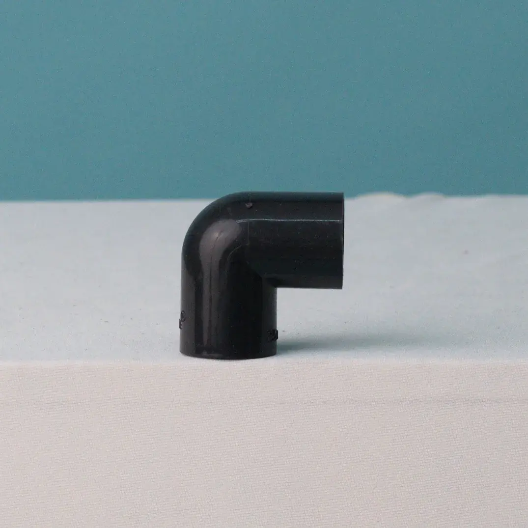 25mm Black Elbow