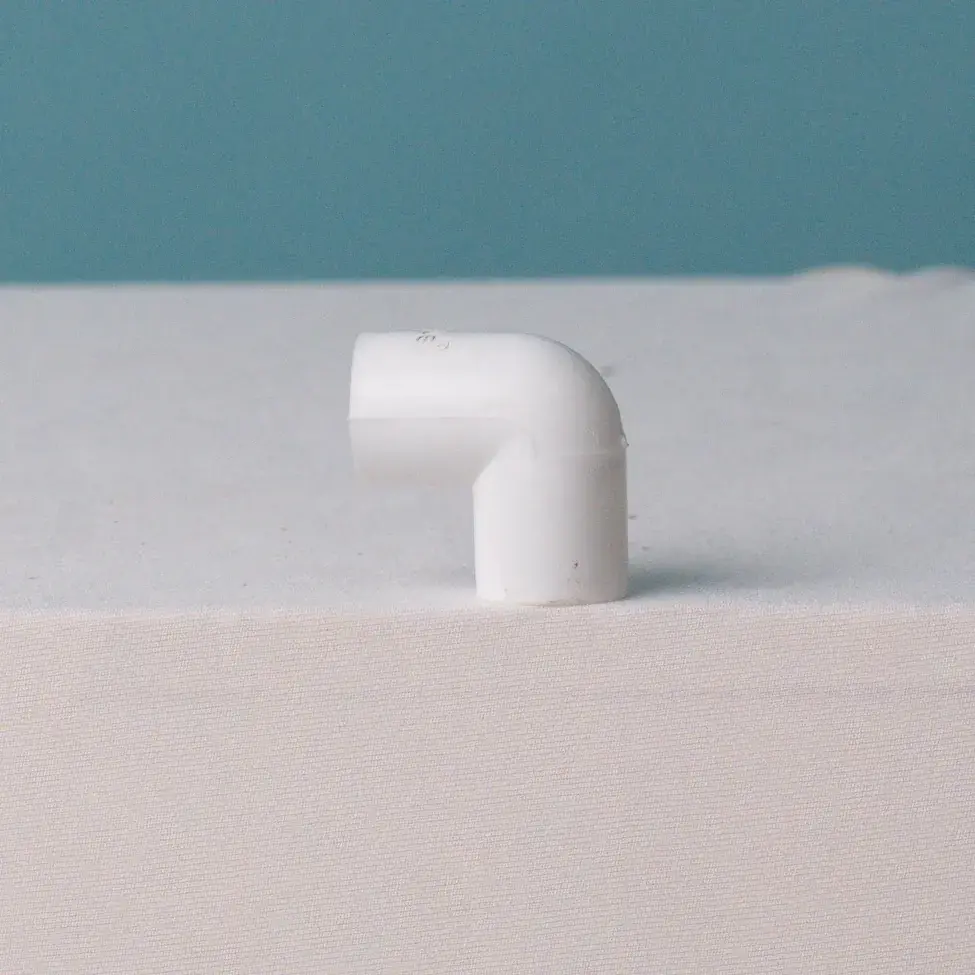 25mm White Elbow 44